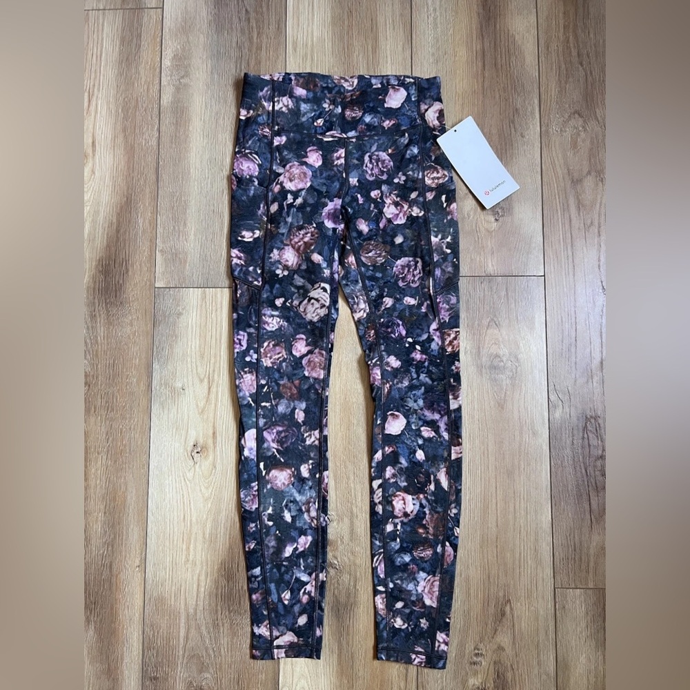 NWT 🌹 Lululemon Speed Up Tight 28" Frosted Rose Multi Luxtreme 🌹